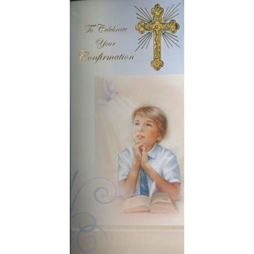Picture of BOXED CONFIRMATION CARD BOY